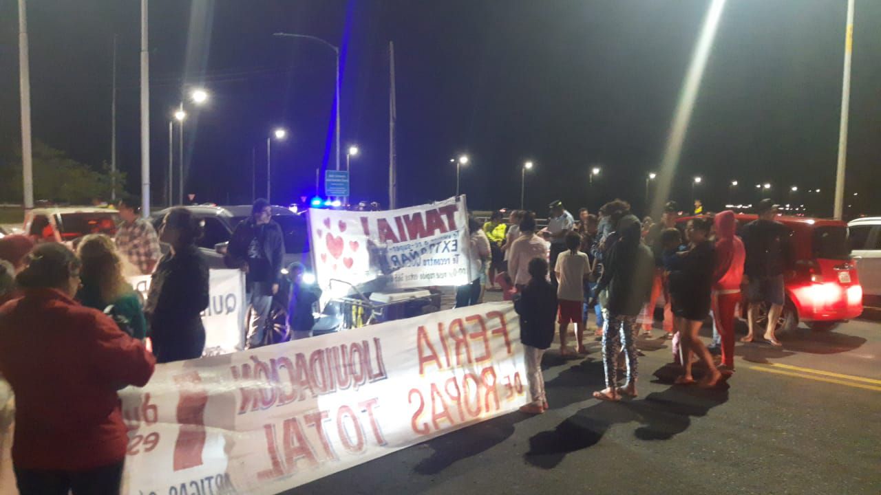 Policía: “No podemos ser demasiado brutos” con damnificados que protestan en Costanera