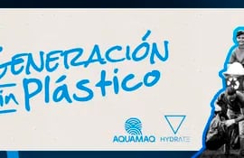 Aquamaq e Hydrate presentan la campaña #GeneraciónSinPlástico.