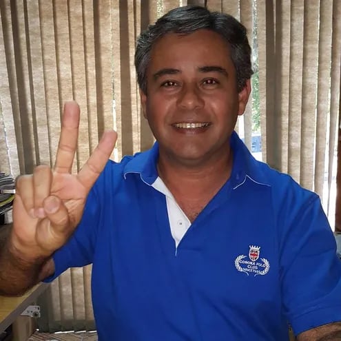 Foto: Facebook. Raúl Mendoza, intendente de San Antonio.