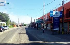 Zona comercial del barrio San Antonio de Ayolas podría cerrar.