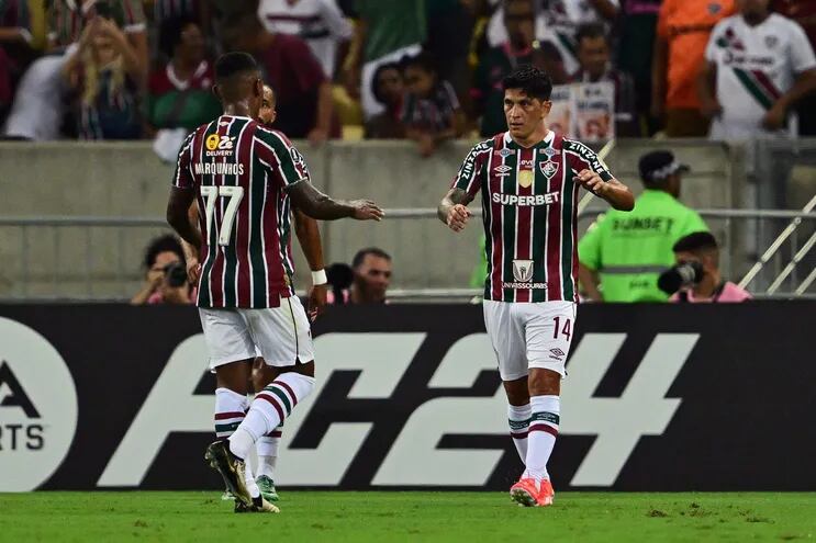 Fluminense derrotó a Colo Colo y lidera en el grupo de Cerro Porteño