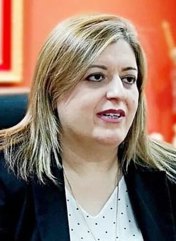 Sandra Quiñónez, fiscala general del Estado.