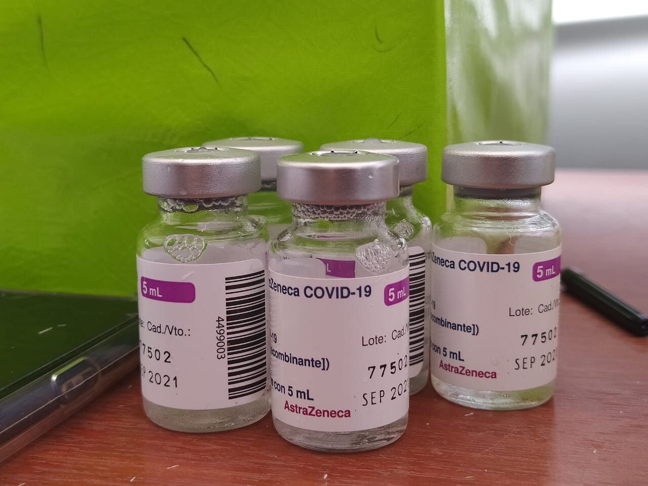 Las 252.000 vacunas AstraZeneca donadas por España estarían arribando al país en unos 15 días mediante el mecanismo Covax.