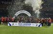 Cerro Porteño festeja la obtención del vicecampeonato del Torneo Apertura 2022.