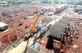 Está en marcha la construcción de la subestación Yguazú, que prevén que estará lista en diciembre de este año.