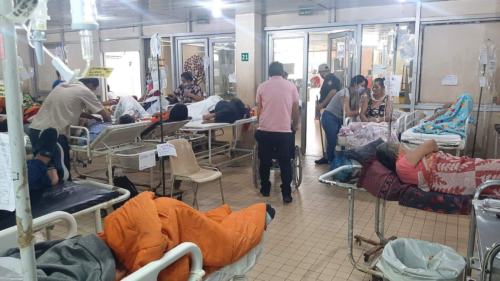Hospital Nacional de Itauguá, copado de pacientes con síntomas de arbovirosis. 