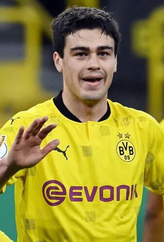 Giovanni Reyna, 18 años, jugador del Dortmund.