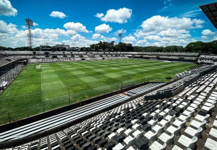 El estadio de Olimpia es uno de los candidatos a albergar la final de la Copa Sudamericana 2024.