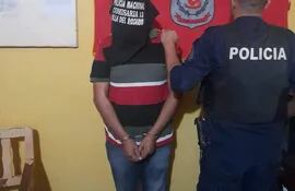 El detenido se encuentra recluido a la sede de la Comisaría 8ª de San Estanislao.