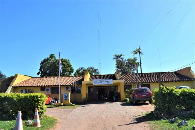 La Comisaría Primera de la ciudad de Paraguarí.