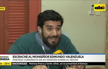 Partido Comunista Paraguayo da su posición sobre el escrache al monseñor Edmundo Valenzuela