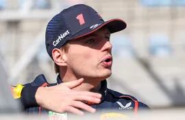 El piloto de Red Bull Racing, Max Verstappen, en el primer día de entrenamientos de la Fórmula 1 en Bahréin antes del Mundial 2023.
