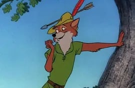 La versión animada original de "Robin Hood" de Disney se estrenó en 1973.