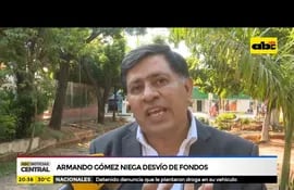 Armando Gómez niega desvío de fondos