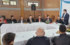 El cónsul paraguayo en Puerto Yguazú, Magno Álvarez, habló de lo que significa para ambos países la habilitación de este paso fronterizo.