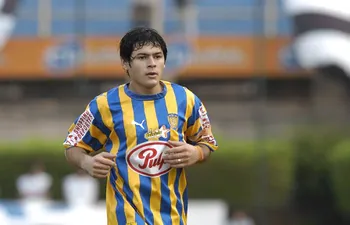 Pablo César Aguilar Benítez (35 años), en su primer paso en el Sportivo Luqueño.