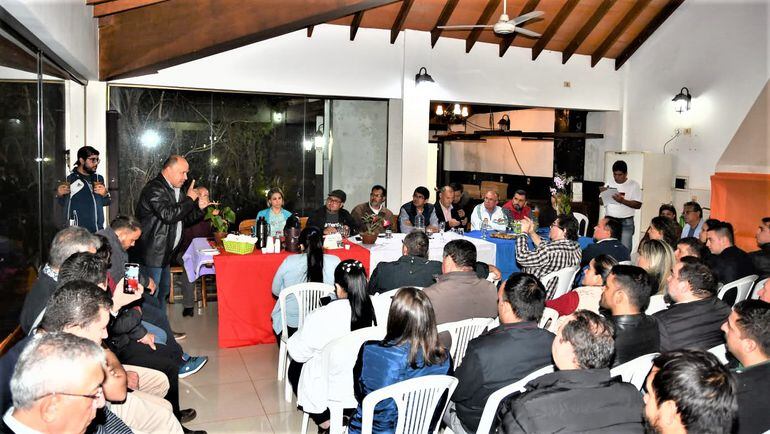 Los referentes de la oposición participaron anoche de una reunión para articular la concertación en Alto Paraná.