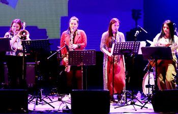 La Band’Elaschica se consolidó con este Asujazz 2019 y fue la gran revelación de la tercera noche del festival.