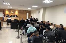 El juicio oral y público se desarrolla en el Poder Judicial en Ciudad del Este.