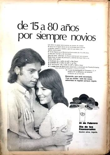 NASTA creó hace 50 años el Día de los Enamorados en Paraguay, a través de la campaña “Quien ama, regala”.