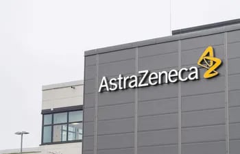 Una vista general tomada el 8 de febrero de 2022 muestra las instalaciones de AstraZeneca para medicamentos biológicos en Södertälje, al sur de Estocolmo, Suecia.