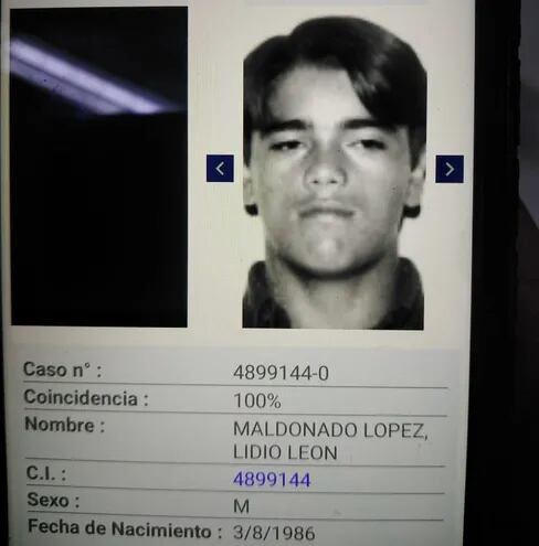 Lidio León Maldonado López (34), víctima de un mortal disparo.
