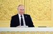El presidente de Rusia, Vladimir Putin, durante una reunión en Moscú. (EFE/EPA)