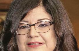 Carolina Llanes, ministra de la Sala Penal de la Corte, que cambió de postura en el caso de los “caseros de oro”.