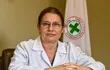 Dra. Estela Torres, encargada de despacho del Hospital Nacional de Itauguá, tras la renuncia de Yolanda González.