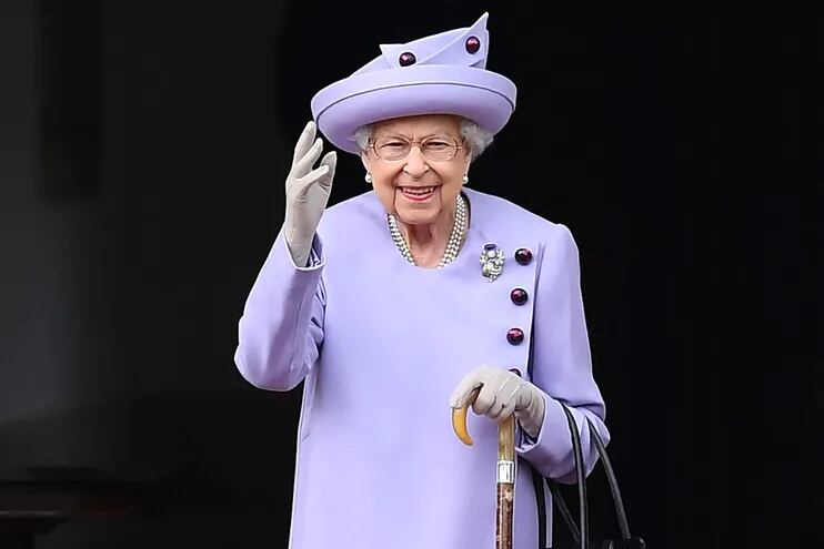 La reina Isabel II murió hoy, a los 96 años. Es la soberana con más tiempo de reinado. (ANDY BUCHANAN/AFP)