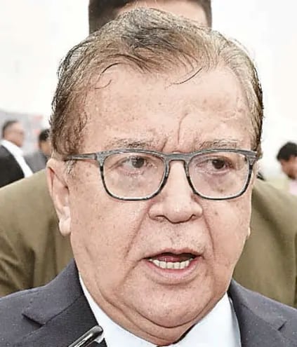 Nicanor Duarte Frutos, director de la Entidad Binacional Yacyretá, remitió documentos solicitados por el Senado.