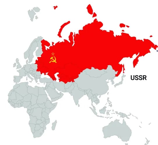 Cerca de dos tercios de los rusos (el 62%) lamentan la disolución de la Unión de Repúblicas Socialistas Soviéticas (URSS).