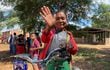 Las bicicletas son donadas mediante "Proyect Bike Love", una organización no lucrativa que planea entregar 500 unidades al Chaco.