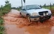 Caminos rurales de San Pedro, en pésimas condiciones tras intensa lluvia