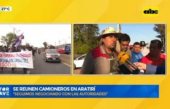 Se reúnen camineros en Aratirí