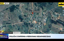 Policía confirma 4 personas desaparecidas en Santaní