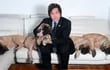 Javier Milei y sus perros clonados