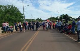 Podría haber nueva manifestación y cierre de ruta por acceso a Tekoporã, en Canindeyú.