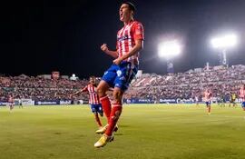 Diego Valdez marcó un triplete en la victoria de San Luis por Copa México.