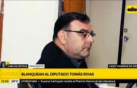 Blanquean al diputado Tomás Rivas en el caso Caseros de Oro