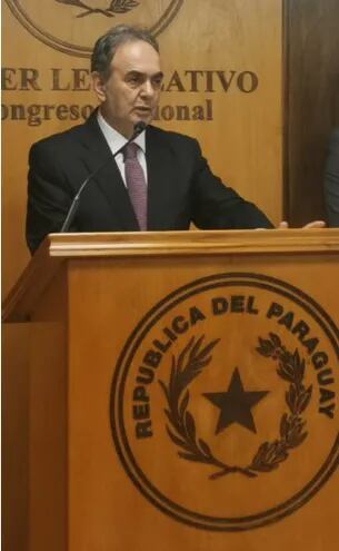 Senador Juan Darío Monges, presidente de la Comisión Bicameral de Presupuesto.