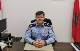 Comisario General Director Carlos Humberto Benítez González, nuevo comandante interino de la Policía Nacional.