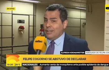 Felipe Cogorno se abstuvo de declarar