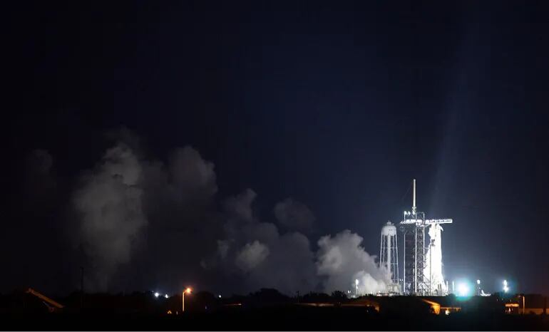 Nueva misión de la NASA y SpaceX. El lanzamiento sería este jueves. (AFP/NASA)