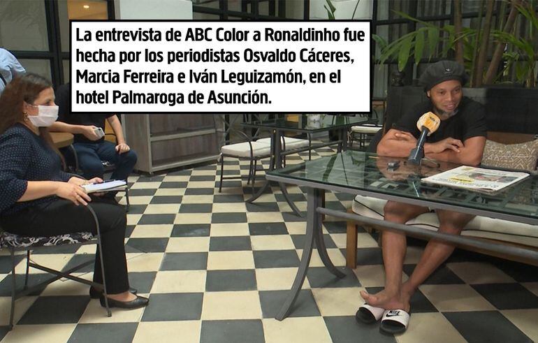 Ronaldinho  rompe el silencio  y habla con ABC Color