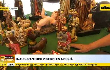 Inauguran Expo Pesebre en Areguá