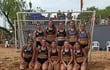 El equipo femenino de Villarrica Beach.