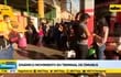 Intenso movimiento en Terminal de Ómnibus de Asunción