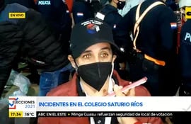 Incidentes en el colegio Saturio Ríos de San Lorenzo