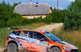 Fabrizio Zaldívar estará presente en el Rally de Finlandia junto al argentino Marcelo Der Ohannesian, con el Hyundai Rally2.